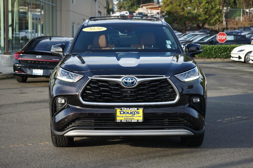 used 2021 Toyota Highlander Hybrid car, priced at $43,250