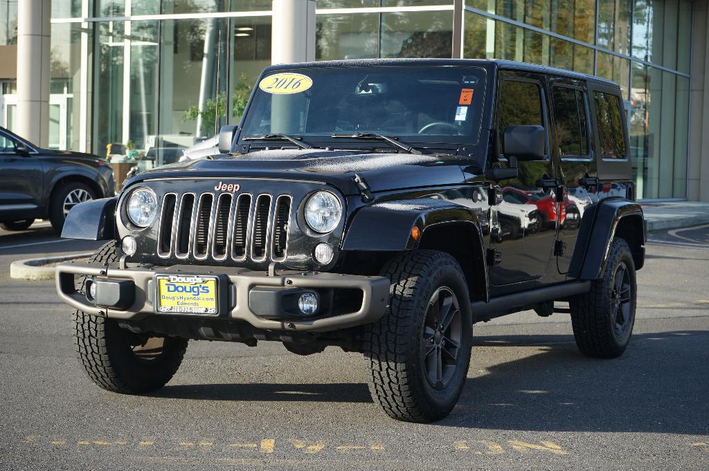 used 2016 Jeep Wrangler Unlimited car, priced at $24,000