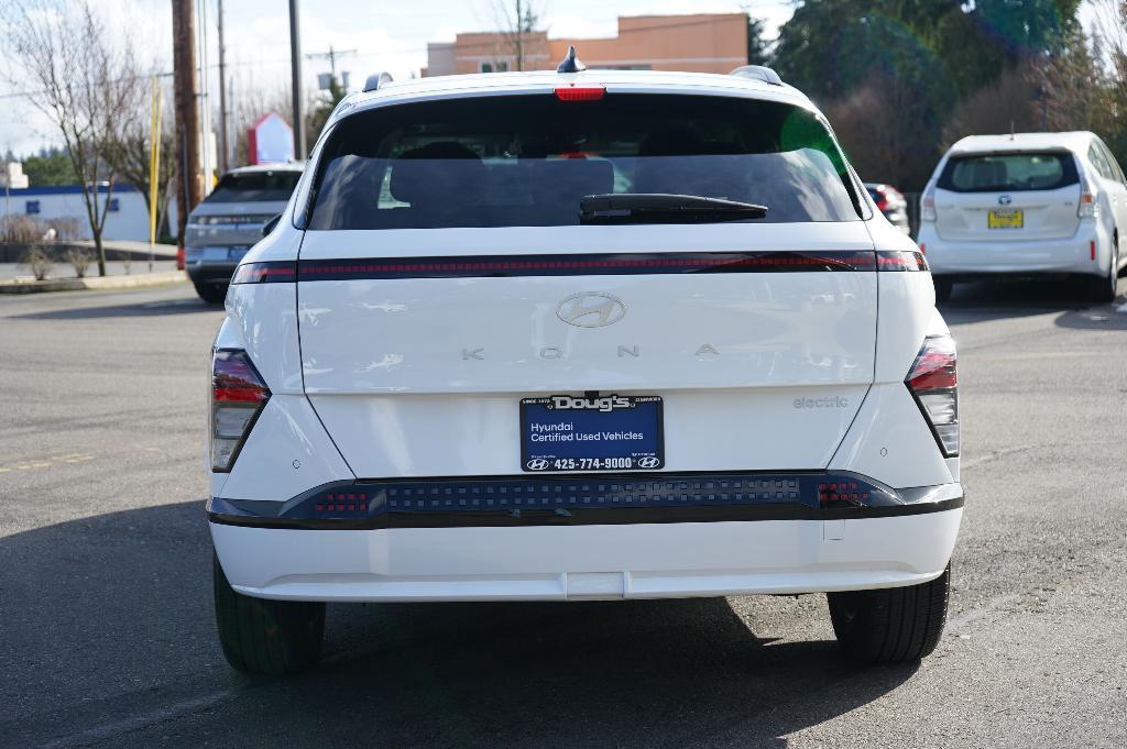 used 2024 Hyundai Kona EV car, priced at $33,250