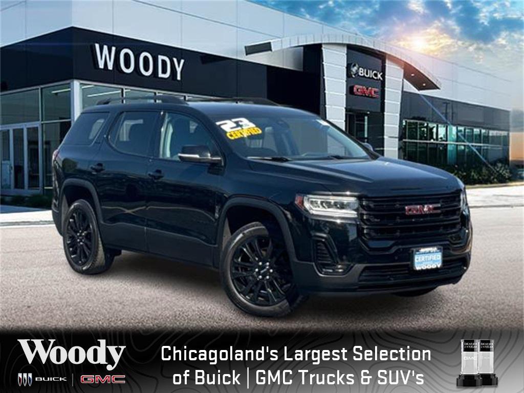 used 2023 GMC Acadia car, priced at $27,500