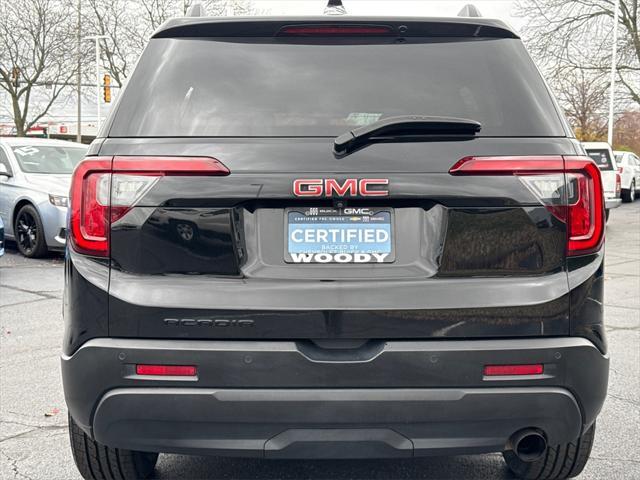 used 2021 GMC Acadia car, priced at $21,000