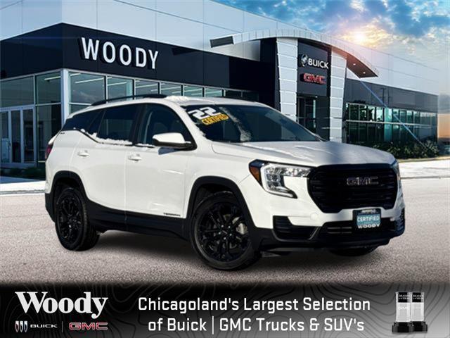 used 2022 GMC Terrain car, priced at $20,500