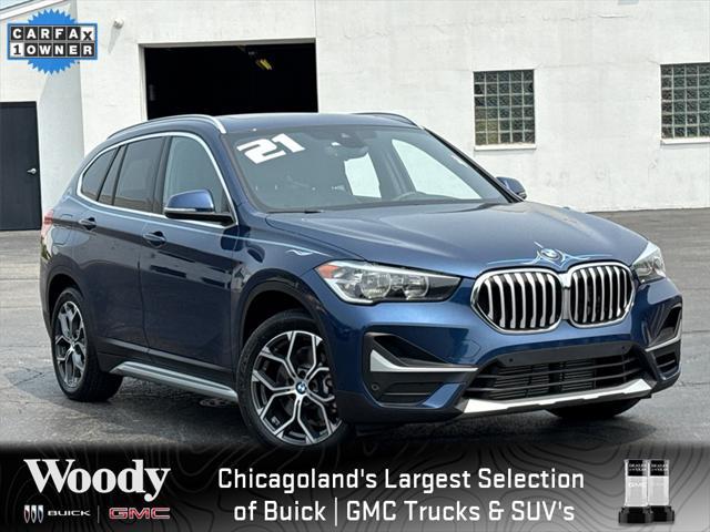 used 2021 BMW X1 car, priced at $26,750