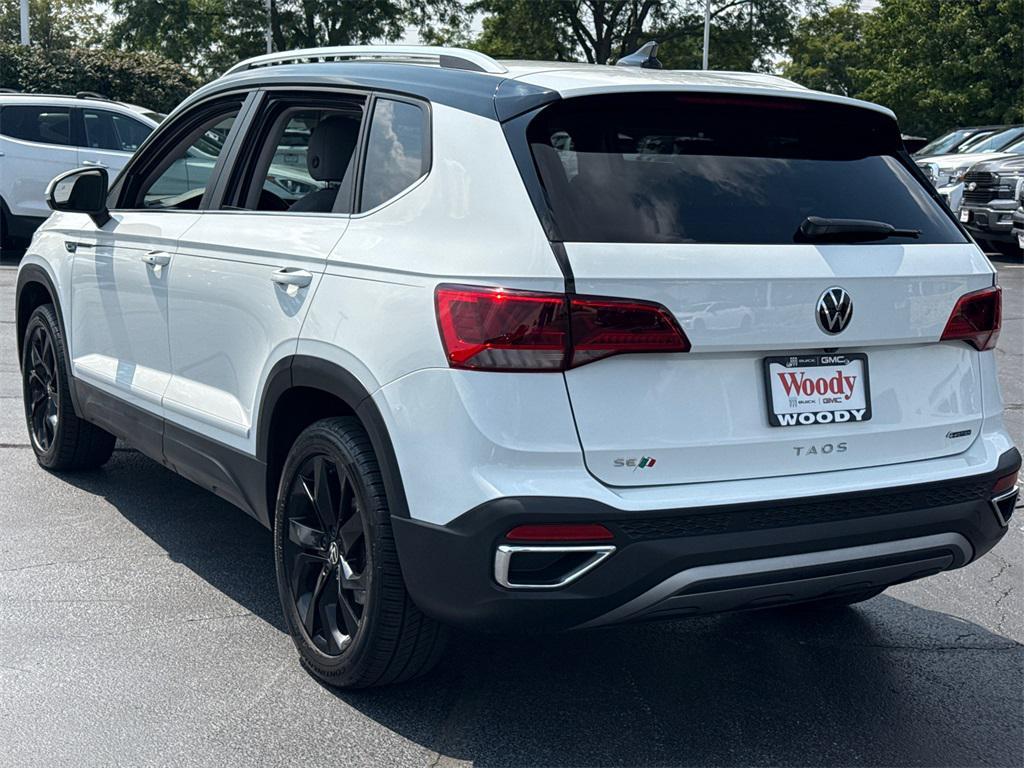 used 2022 Volkswagen Taos car, priced at $20,000
