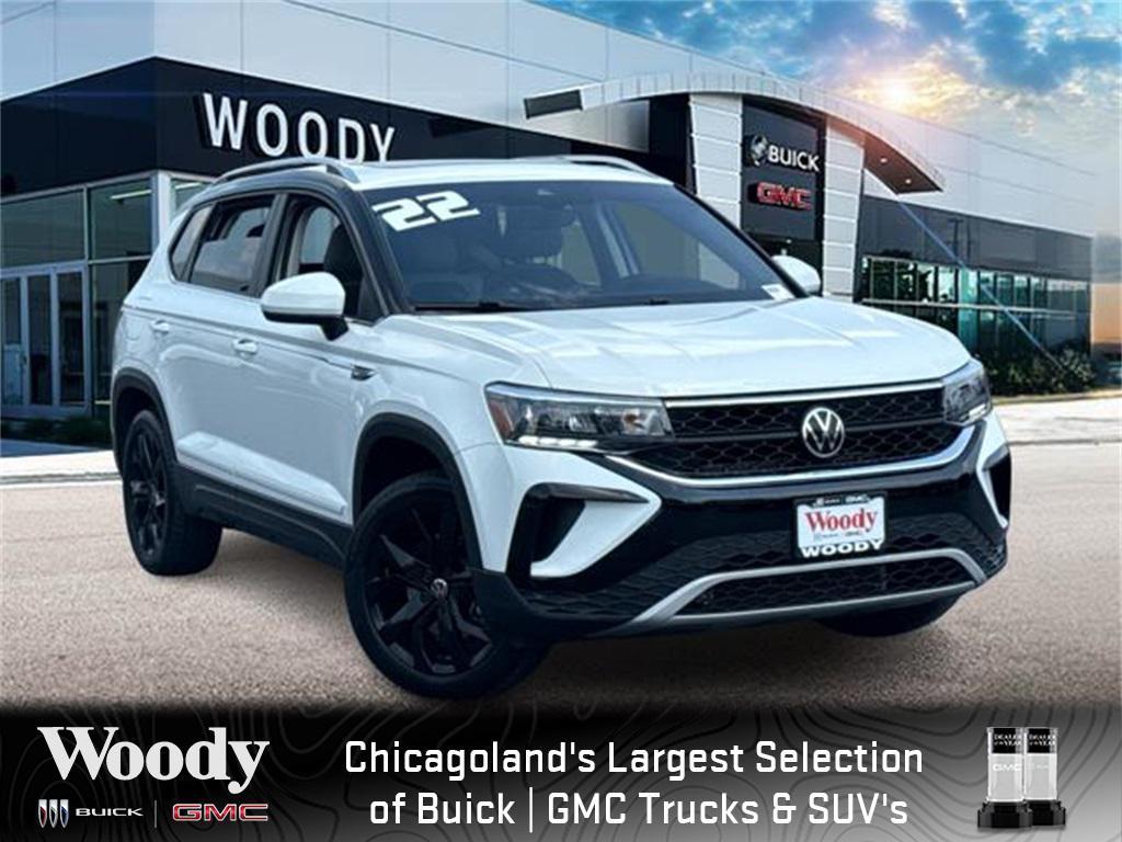 used 2022 Volkswagen Taos car, priced at $20,000