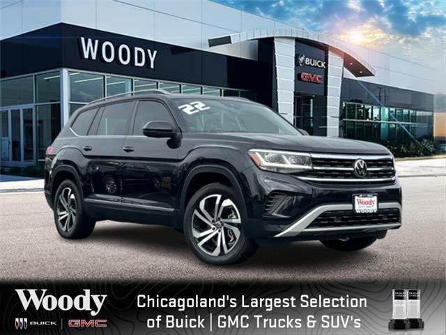 used 2022 Volkswagen Atlas car, priced at $31,500