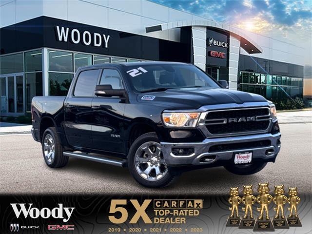 used 2021 Ram 1500 car, priced at $28,250