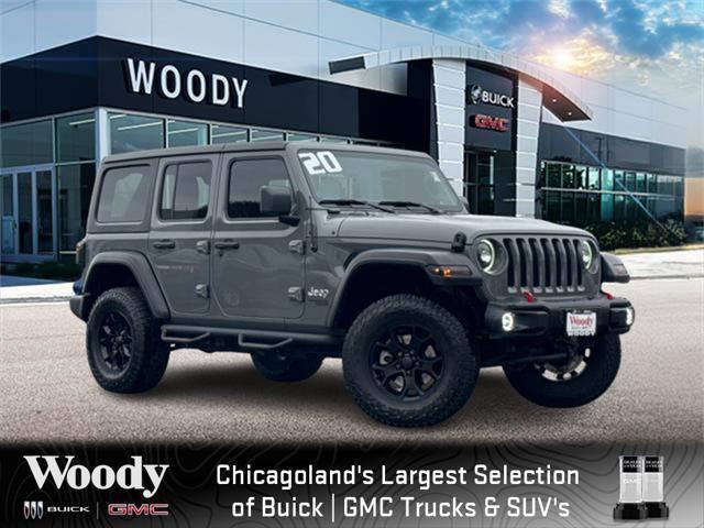 used 2020 Jeep Wrangler Unlimited car, priced at $28,000