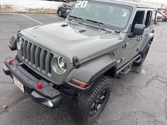 used 2020 Jeep Wrangler Unlimited car, priced at $28,000