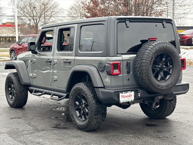 used 2020 Jeep Wrangler Unlimited car, priced at $28,000