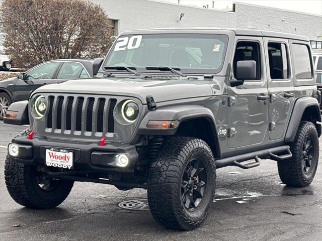 used 2020 Jeep Wrangler Unlimited car, priced at $28,000