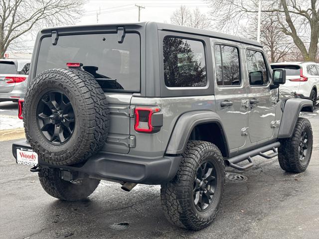 used 2020 Jeep Wrangler Unlimited car, priced at $28,000