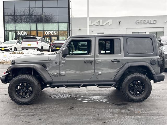 used 2020 Jeep Wrangler Unlimited car, priced at $28,000