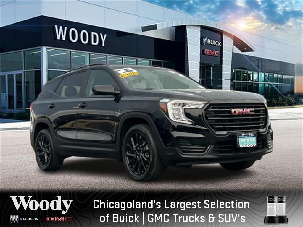used 2023 GMC Terrain car, priced at $22,500