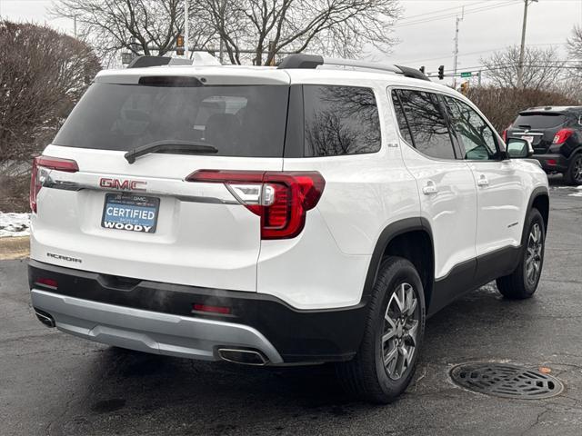 used 2022 GMC Acadia car, priced at $27,500