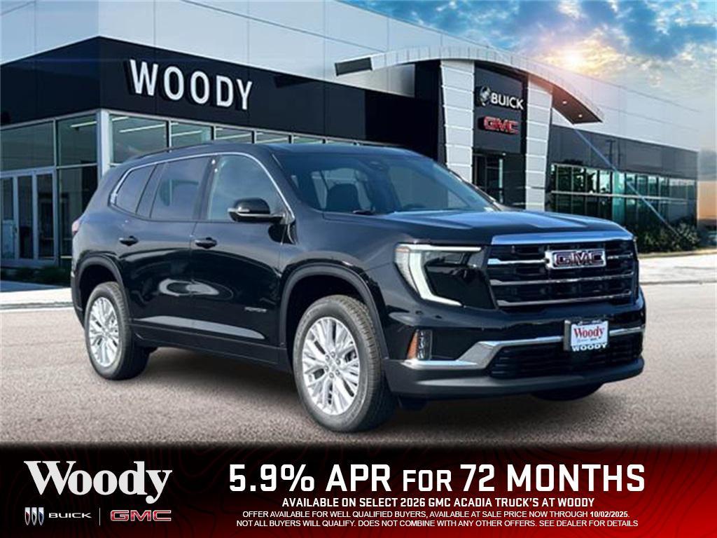 new 2026 GMC Acadia car, priced at $50,450