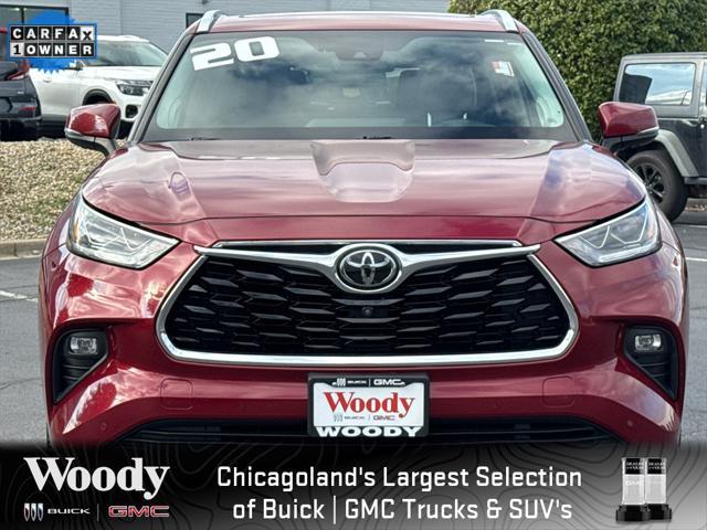 used 2020 Toyota Highlander car, priced at $30,250