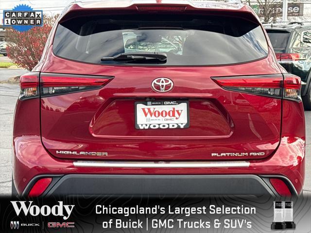 used 2020 Toyota Highlander car, priced at $30,250