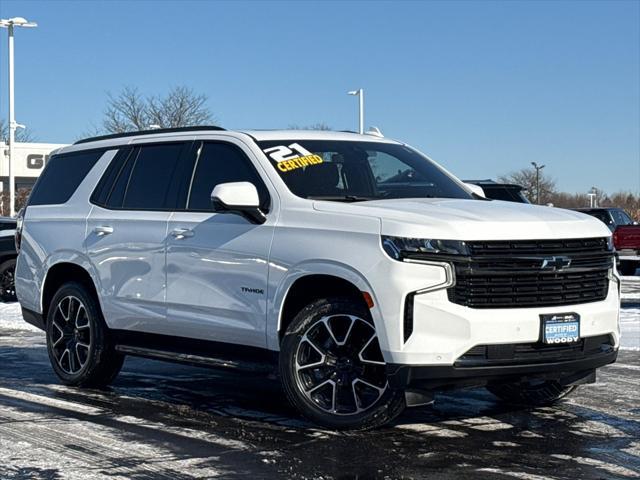 used 2021 Chevrolet Tahoe car, priced at $48,000