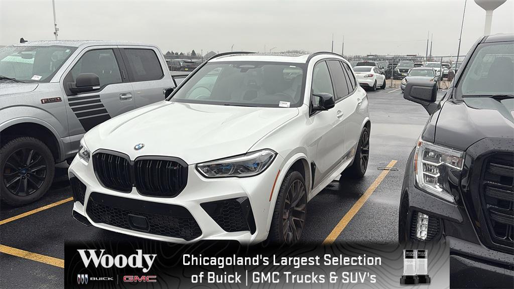 used 2021 BMW X5 M car, priced at $70,500