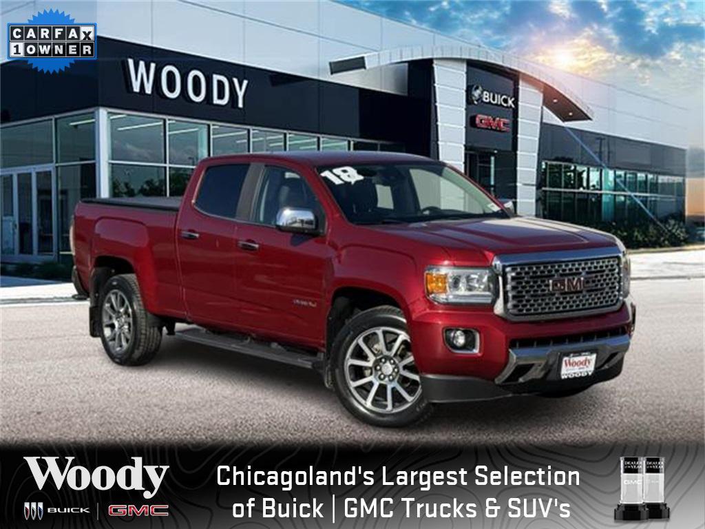 used 2018 GMC Canyon car, priced at $21,500