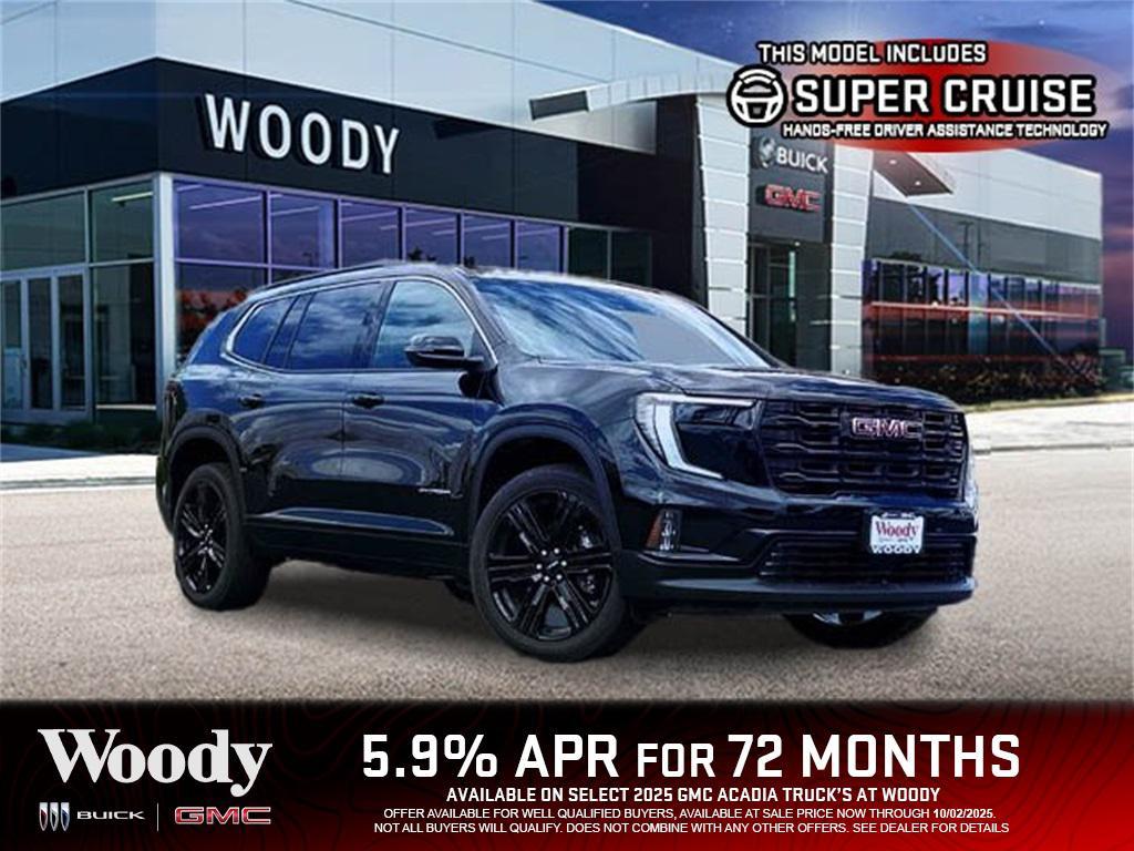 new 2025 GMC Acadia car, priced at $49,500