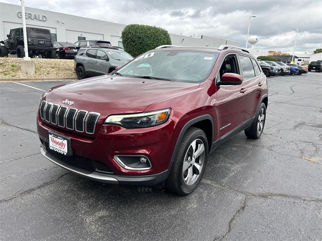used 2020 Jeep Cherokee car, priced at $22,000
