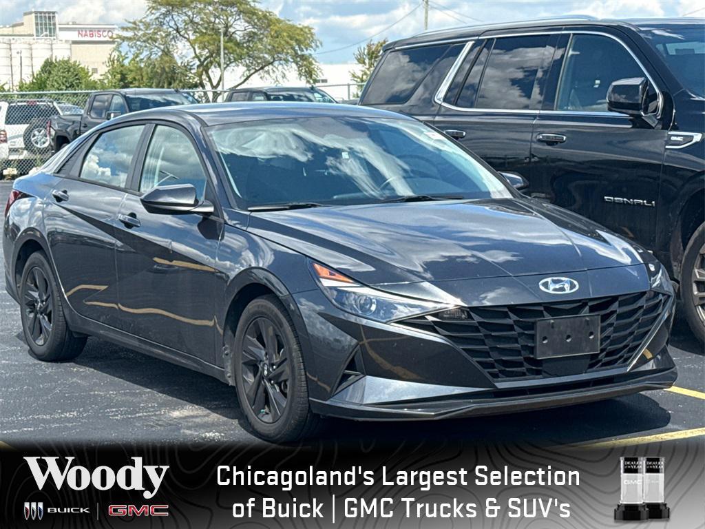 used 2021 Hyundai Elantra car, priced at $17,500