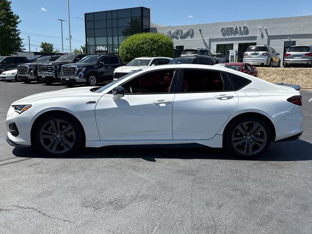 used 2022 Acura TLX car, priced at $36,000
