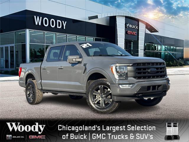 used 2021 Ford F-150 car, priced at $40,500