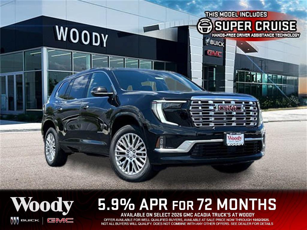 new 2026 GMC Acadia car, priced at $61,517