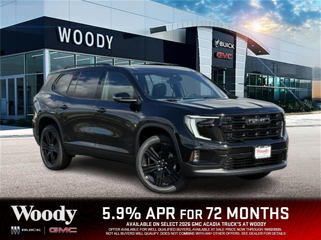 new 2026 GMC Acadia car, priced at $53,267