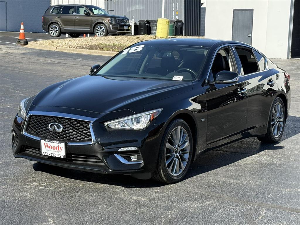 used 2018 INFINITI Q50 car, priced at $16,500