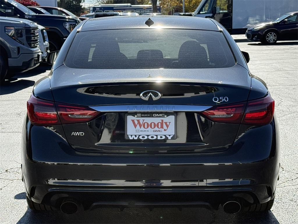used 2018 INFINITI Q50 car, priced at $16,500