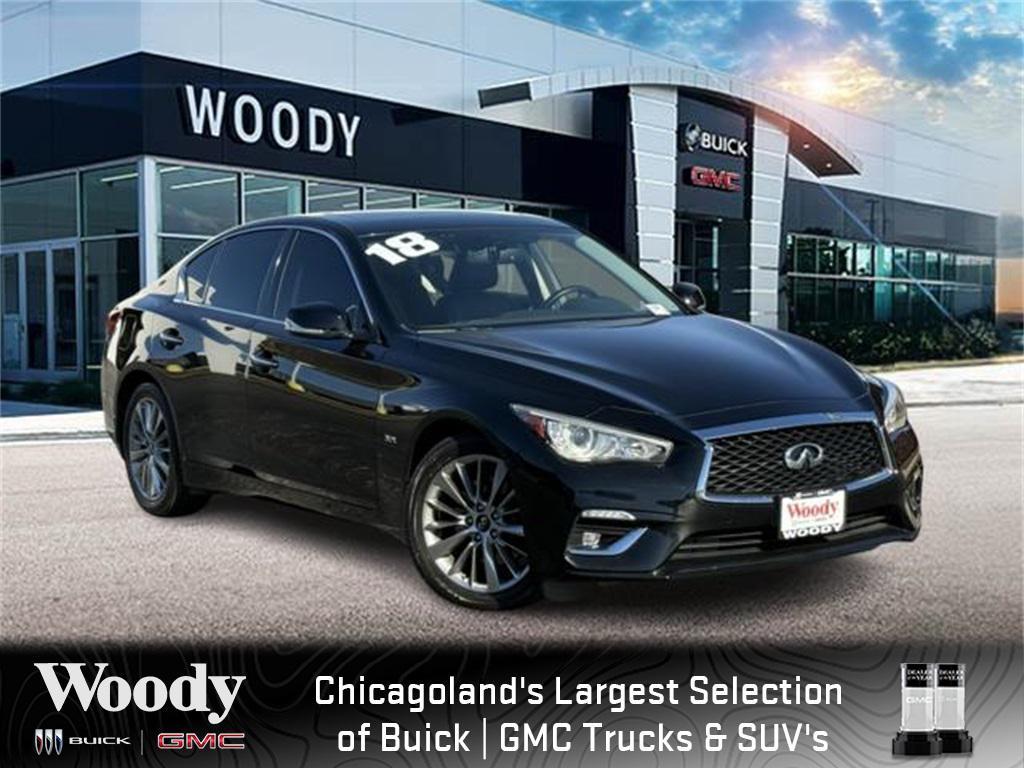 used 2018 INFINITI Q50 car, priced at $16,500