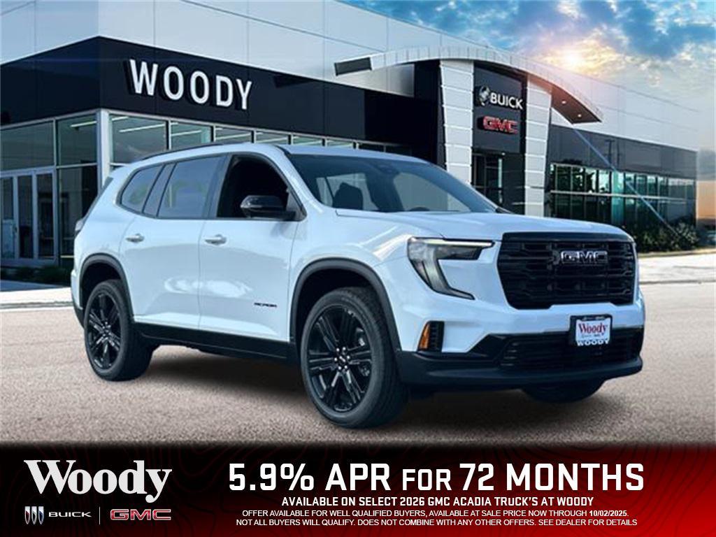 new 2026 GMC Acadia car, priced at $49,505