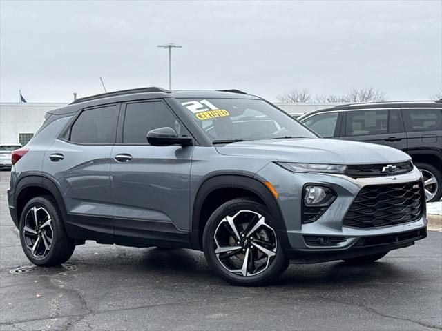 used 2021 Chevrolet TrailBlazer car, priced at $22,500