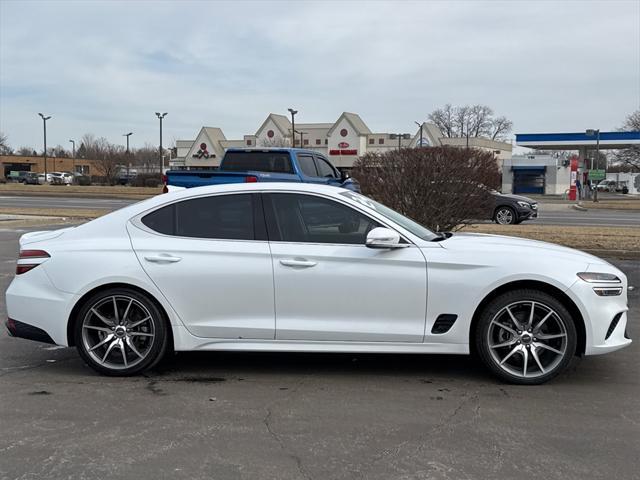 used 2023 Genesis G70 car, priced at $27,500