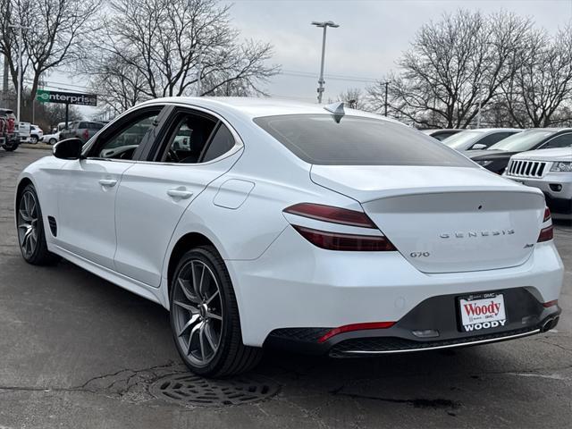 used 2023 Genesis G70 car, priced at $27,500