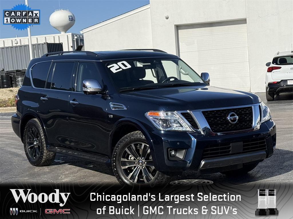 used 2020 Nissan Armada car, priced at $32,000