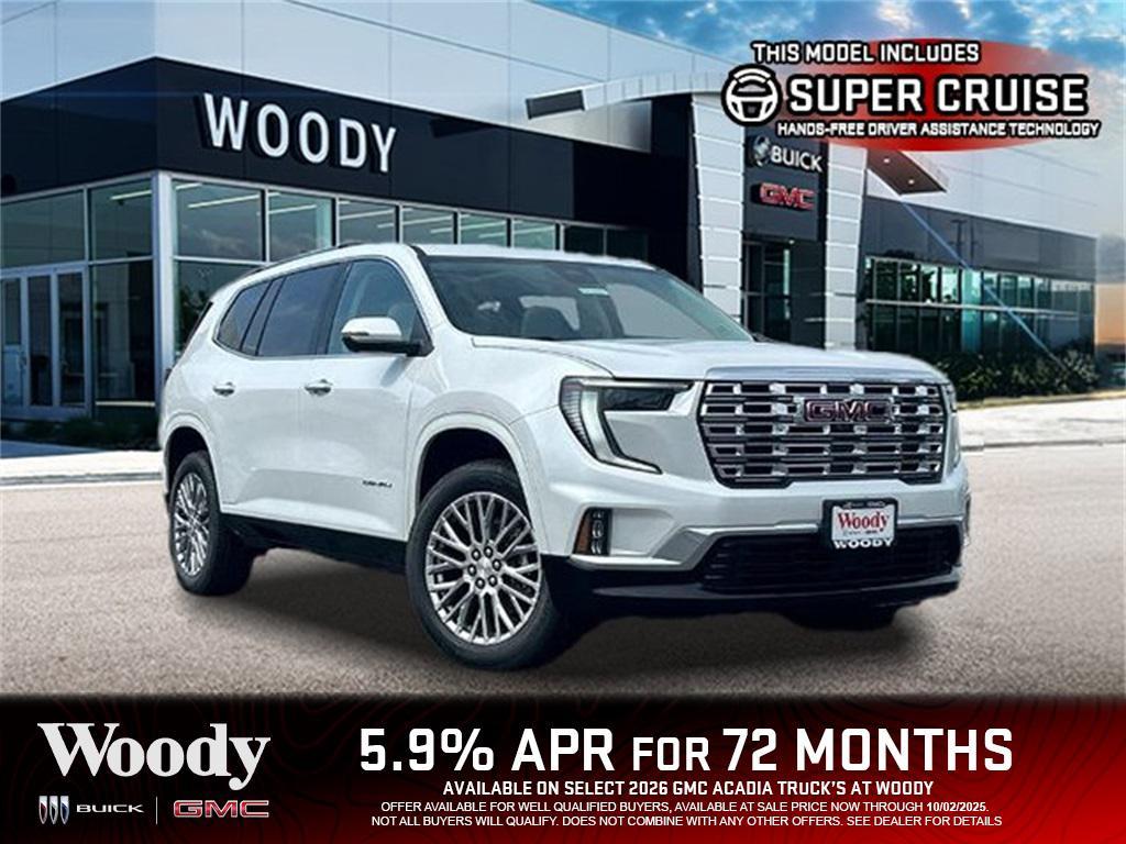 new 2026 GMC Acadia car, priced at $64,822