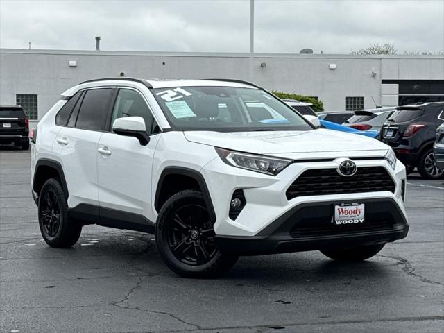 used 2021 Toyota RAV4 car, priced at $27,000