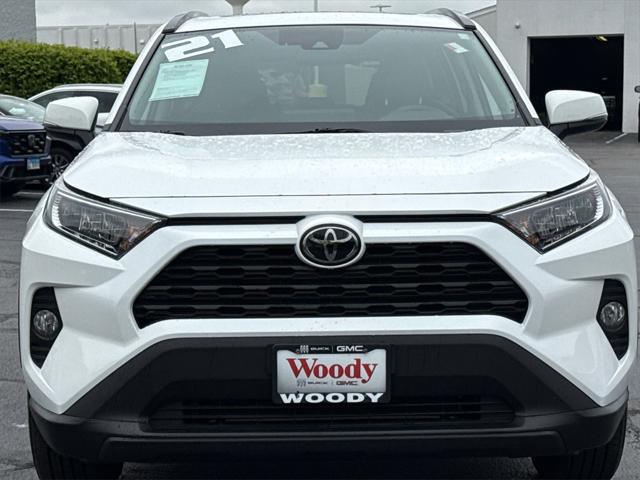 used 2021 Toyota RAV4 car, priced at $27,000