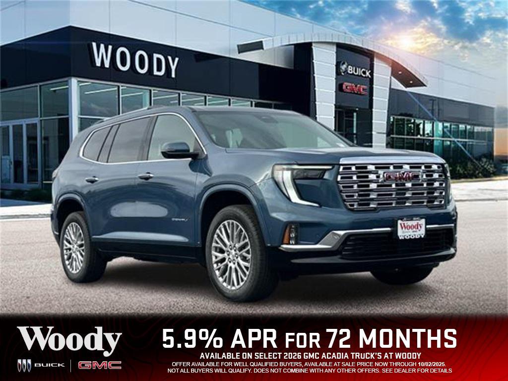 new 2026 GMC Acadia car, priced at $61,517