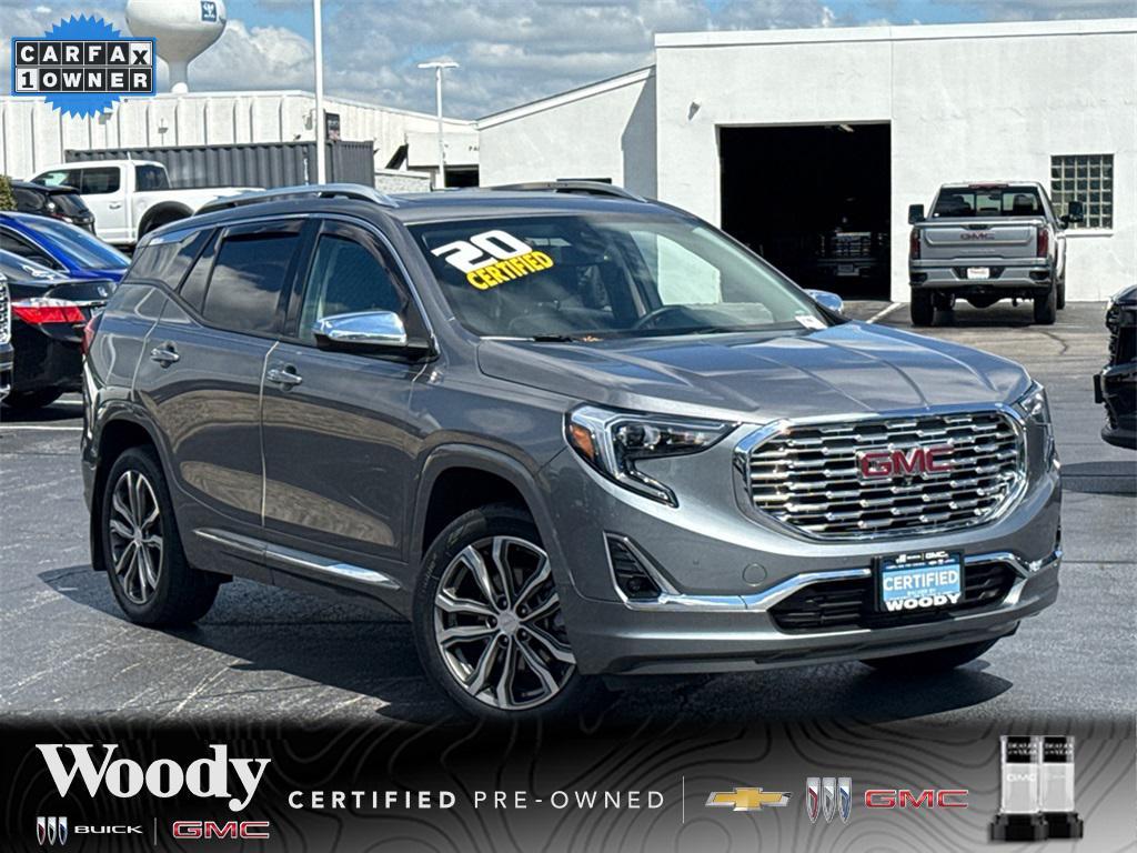 used 2020 GMC Terrain car, priced at $26,250