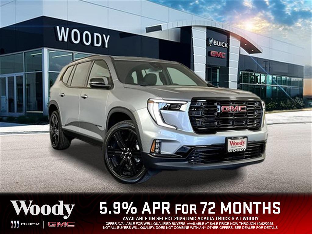 new 2026 GMC Acadia car, priced at $52,317