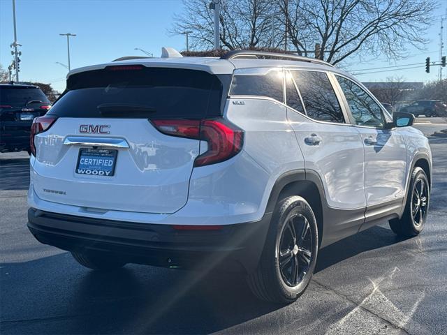 used 2021 GMC Terrain car, priced at $18,500