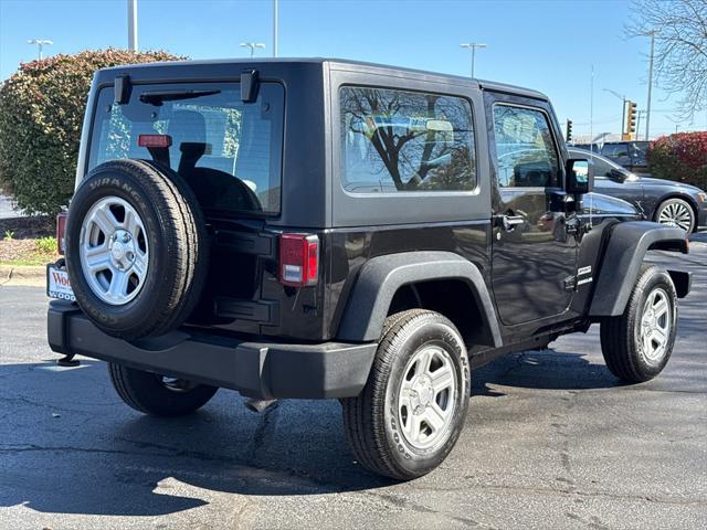 used 2016 Jeep Wrangler car, priced at $24,500