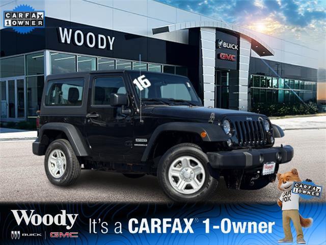 used 2016 Jeep Wrangler car, priced at $24,500