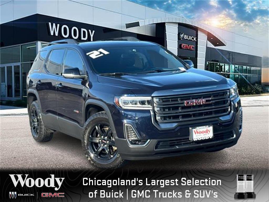 used 2021 GMC Acadia car, priced at $25,000